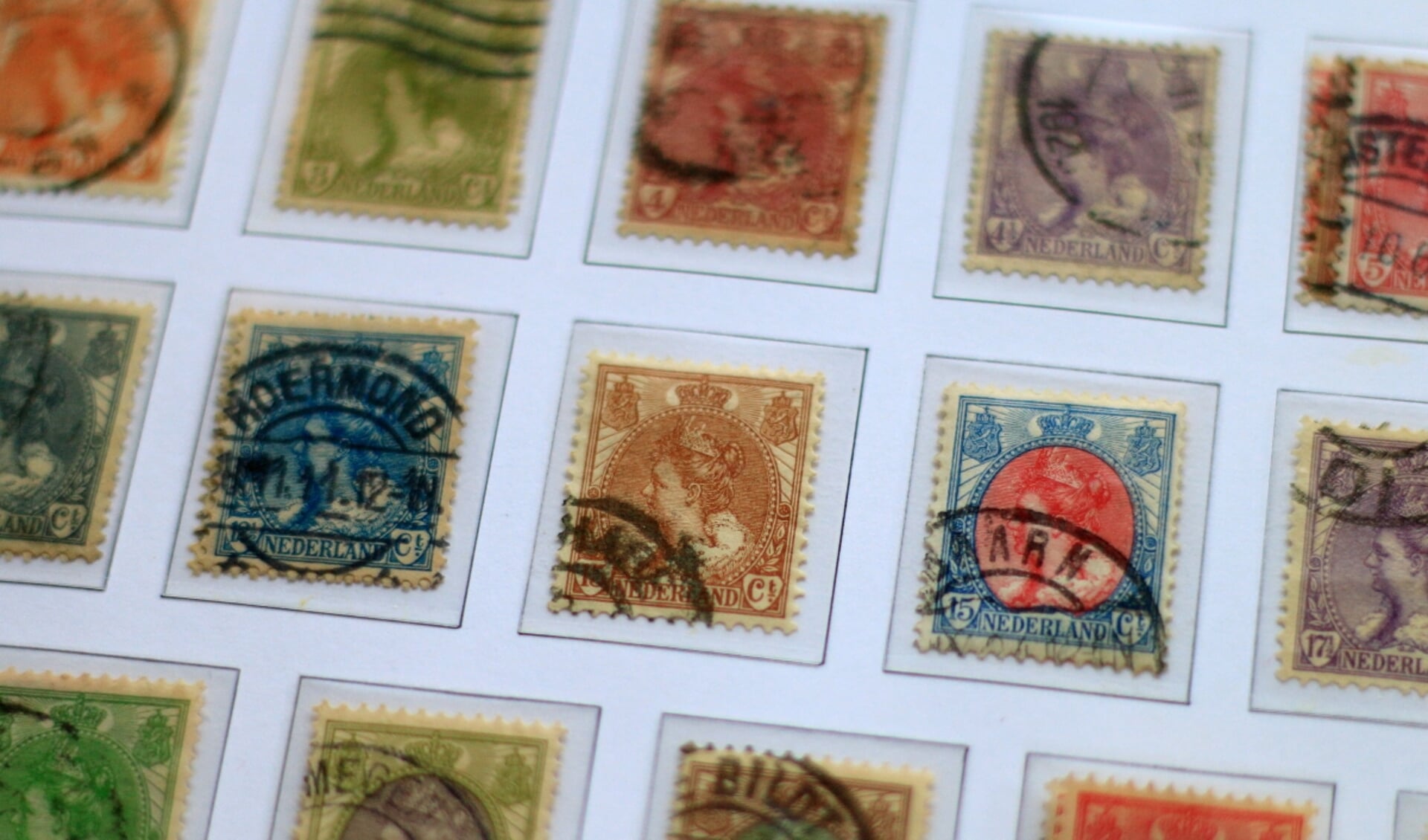 Postzegels 1899 Wilhelmina