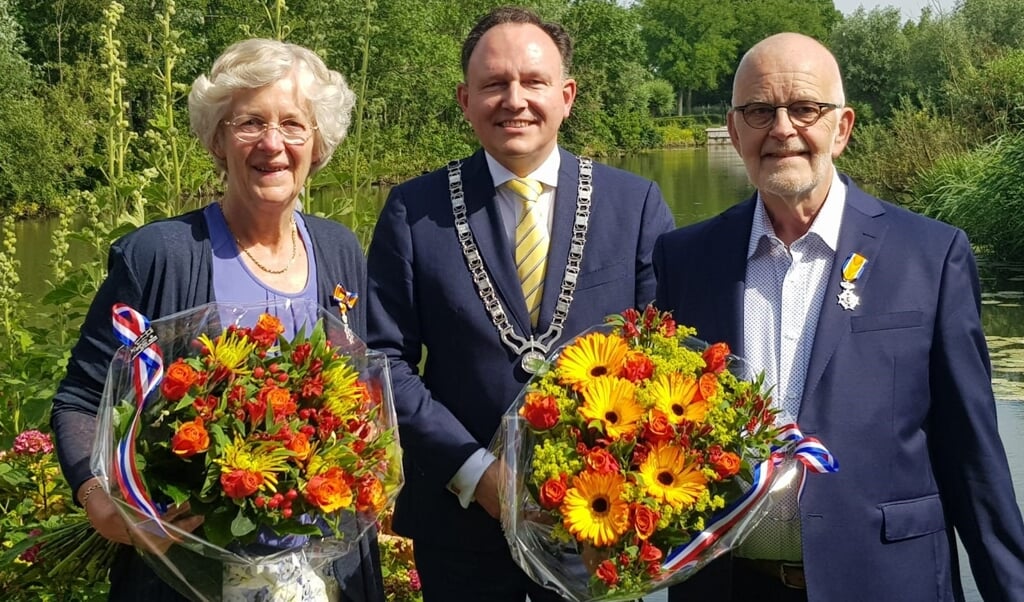 Ger Gem Nieuwer Ter Aa Kostersechtpaar Marleen en Piet de Jong-Hulsman uit Nieuwer Ter Aa