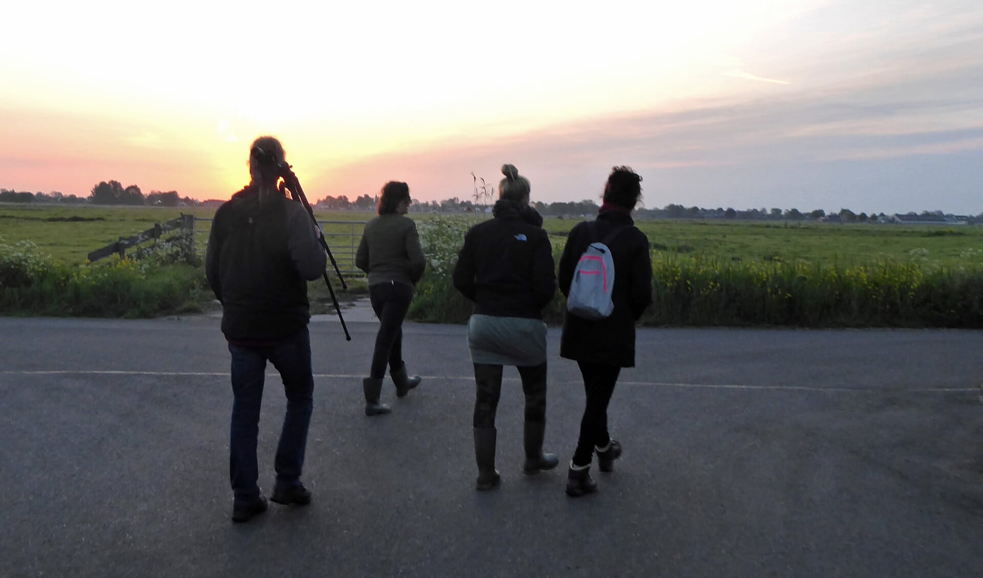 Vogelaars vroeg op pad