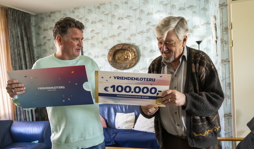 Rob fra Maarssen vinner €100 000 på VriendenLoterij