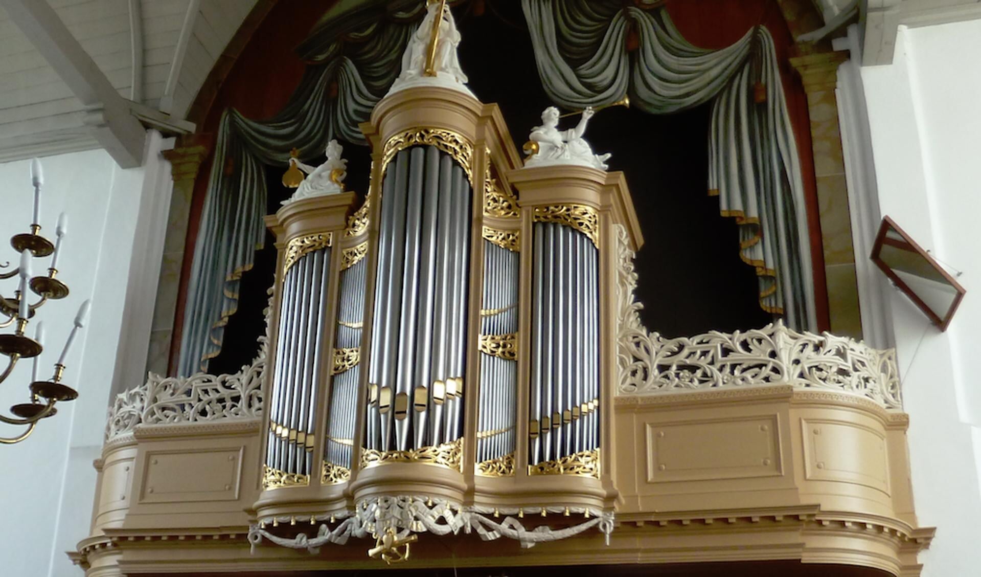 Het Gideon Thomas Bätz-orgel in de Pieterskerk te Breukelen
