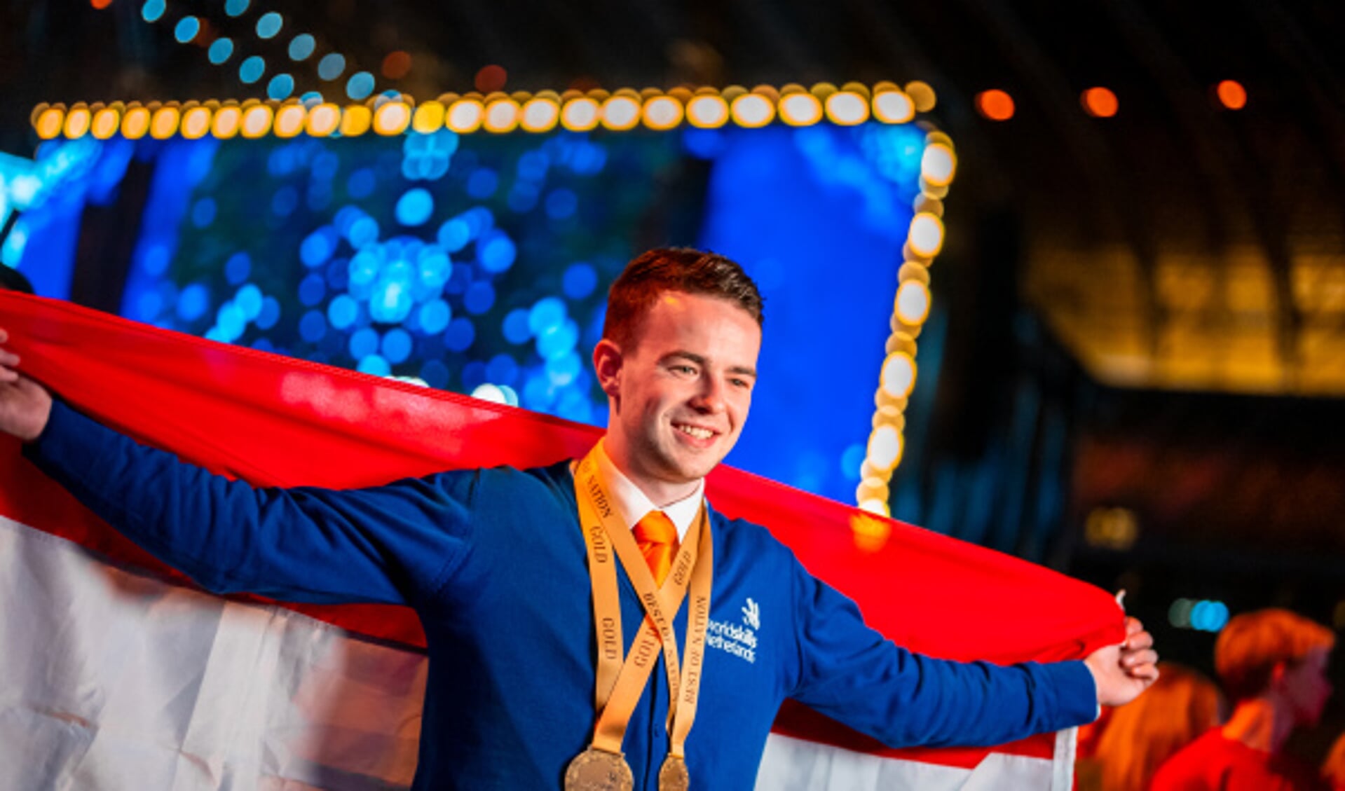 Gouden medaillewinnaar 'Lassen': Bart Willems - ROC Nijmegen 