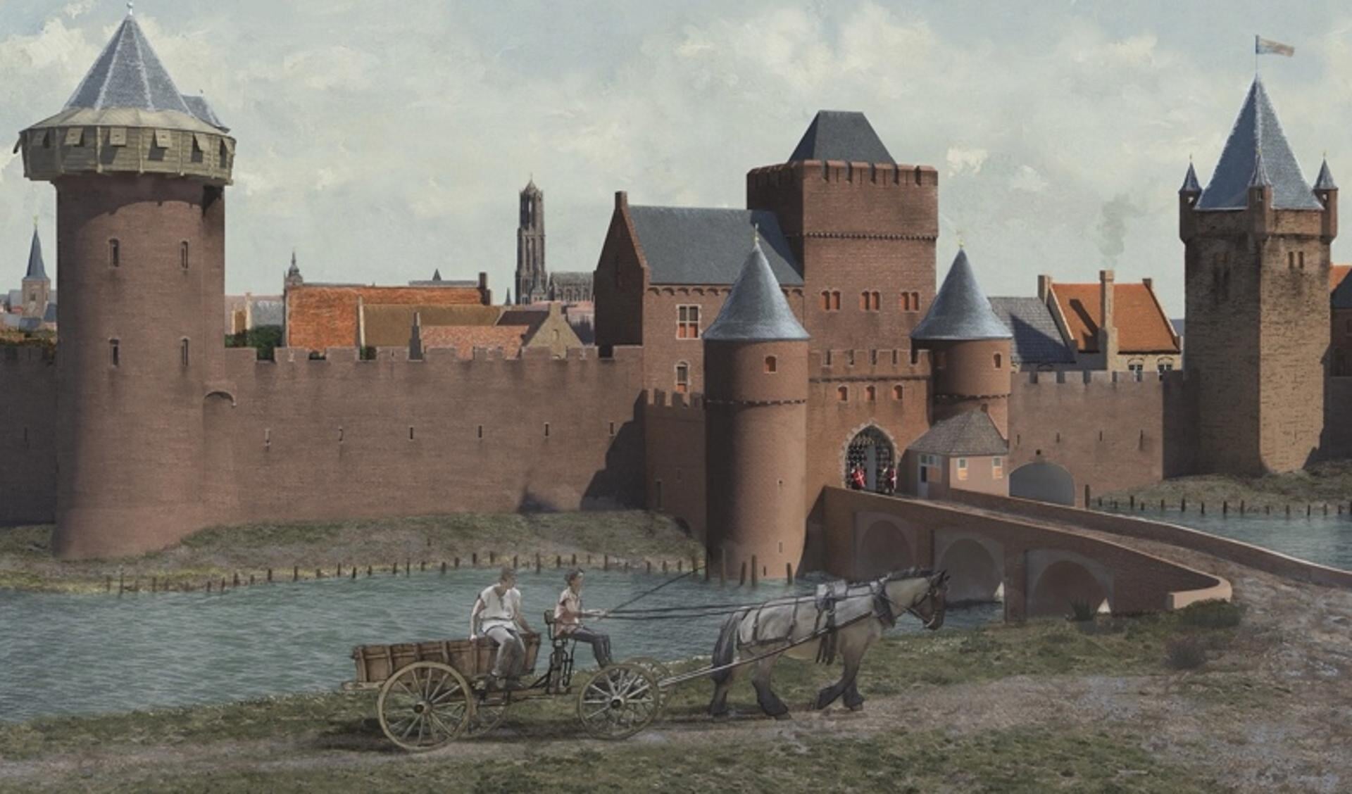 Reconstructie stadsmuren
