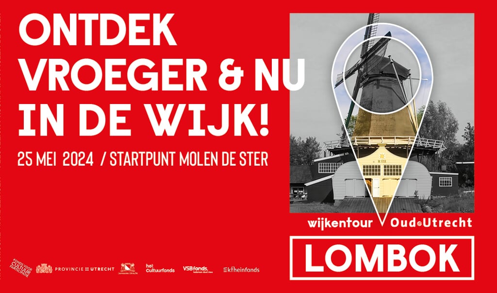 Wijkentour Oud-Utrecht Lombok, Van molen tot moskee, 25 mei 2024