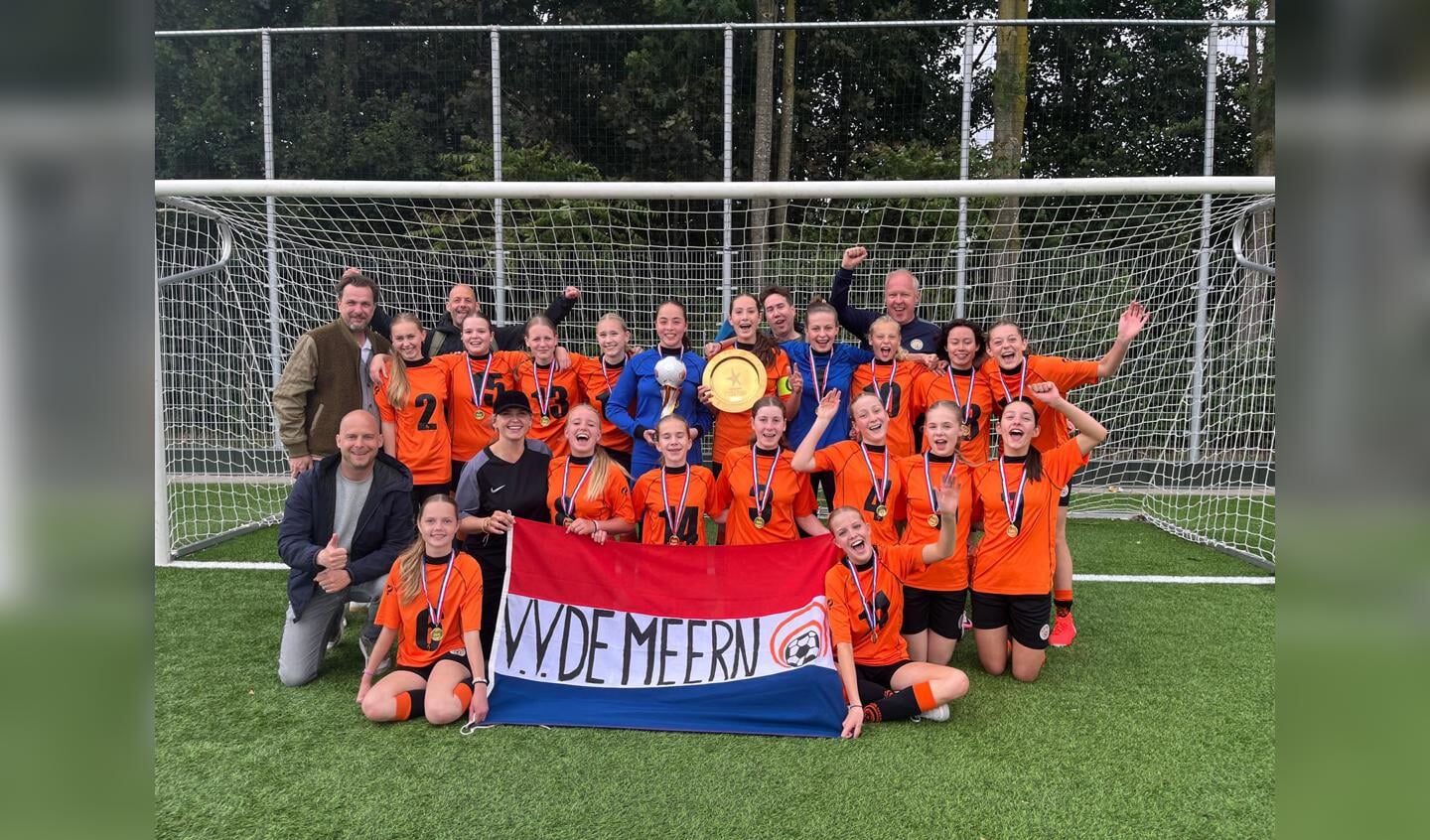 Meiden MO15-1 VV De Meern Nederlands Kampioen - VARnws Leidsche Rijn