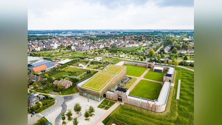 Luchtfoto Castellum Hoge Woerd