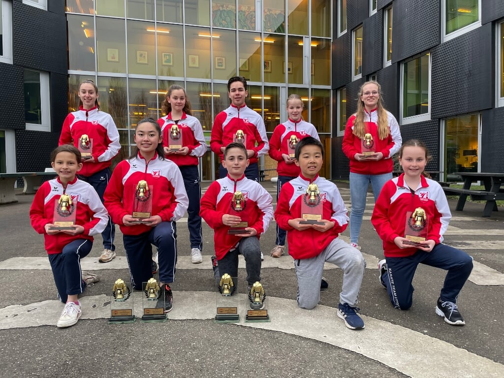 Prijswinnaars NK door Karate Team Utrecht