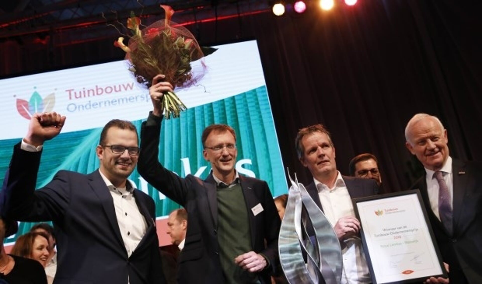 Royal Lemkes uit Bleiswijk wint Tuinbouw Ondernemersprijs 2018