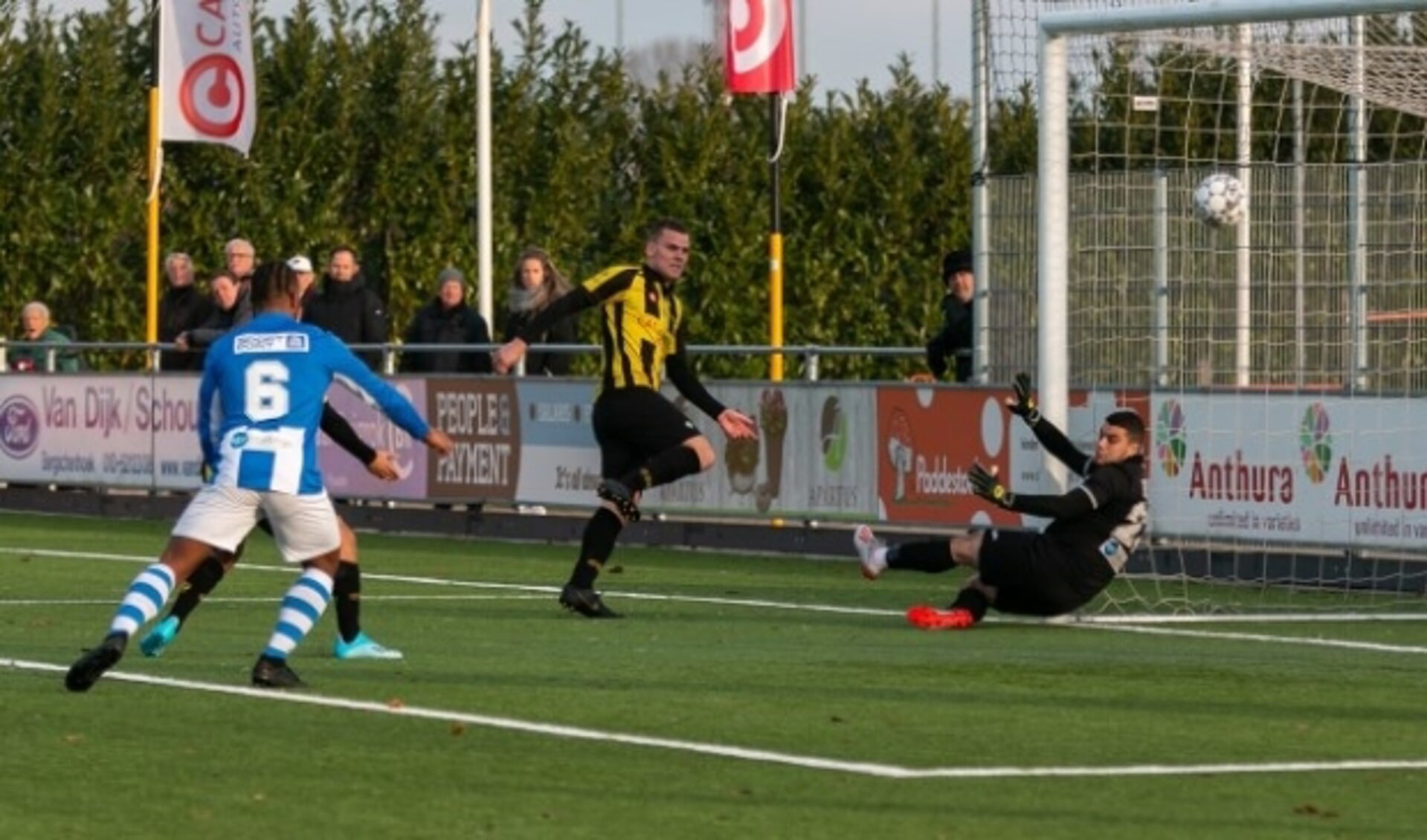 TOGB speelde voor het eerst tegen Vlissingen. De ploegen bleken aan elkaar gewaagd. (Foto: PR) 