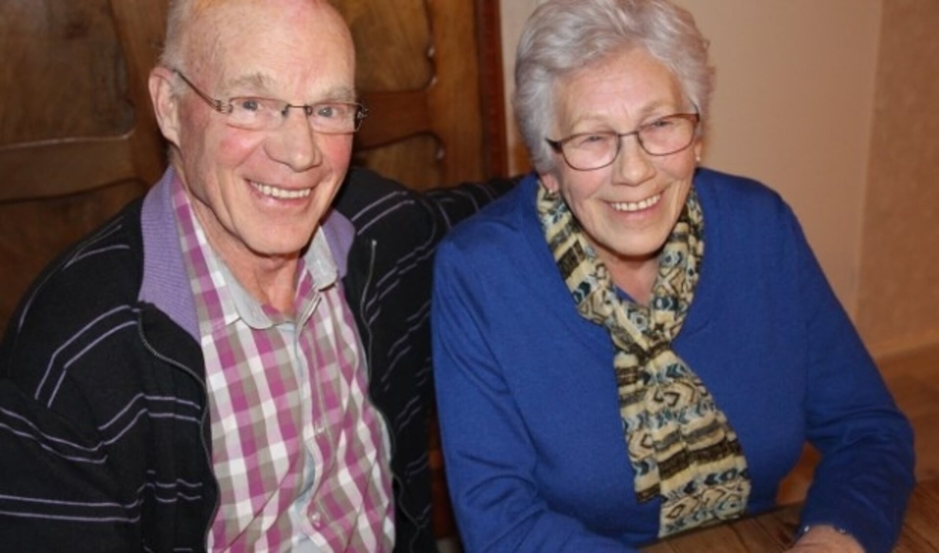 Corrie en Jan kennen elkaar al 56 jaar en vormen nog steeds een gelukkig paar.