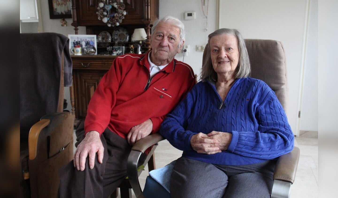 Joop en Annie waren vorig jaar zestig jaar getrouwd.