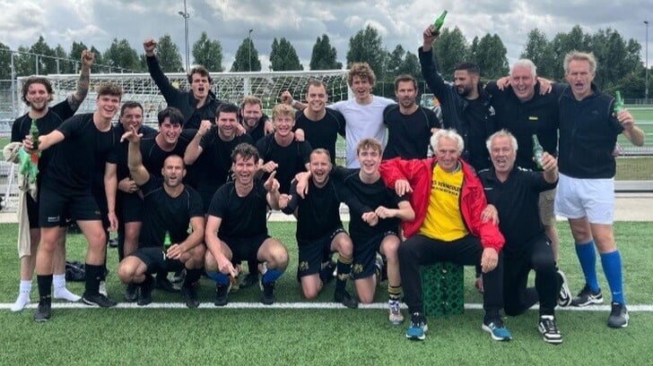 De afvaardiging aan het toernooi van de familie De Schepper.