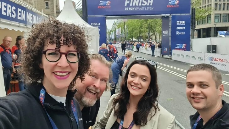RTV Lansingerland doet al vele jaren live verslag van de Roparun.