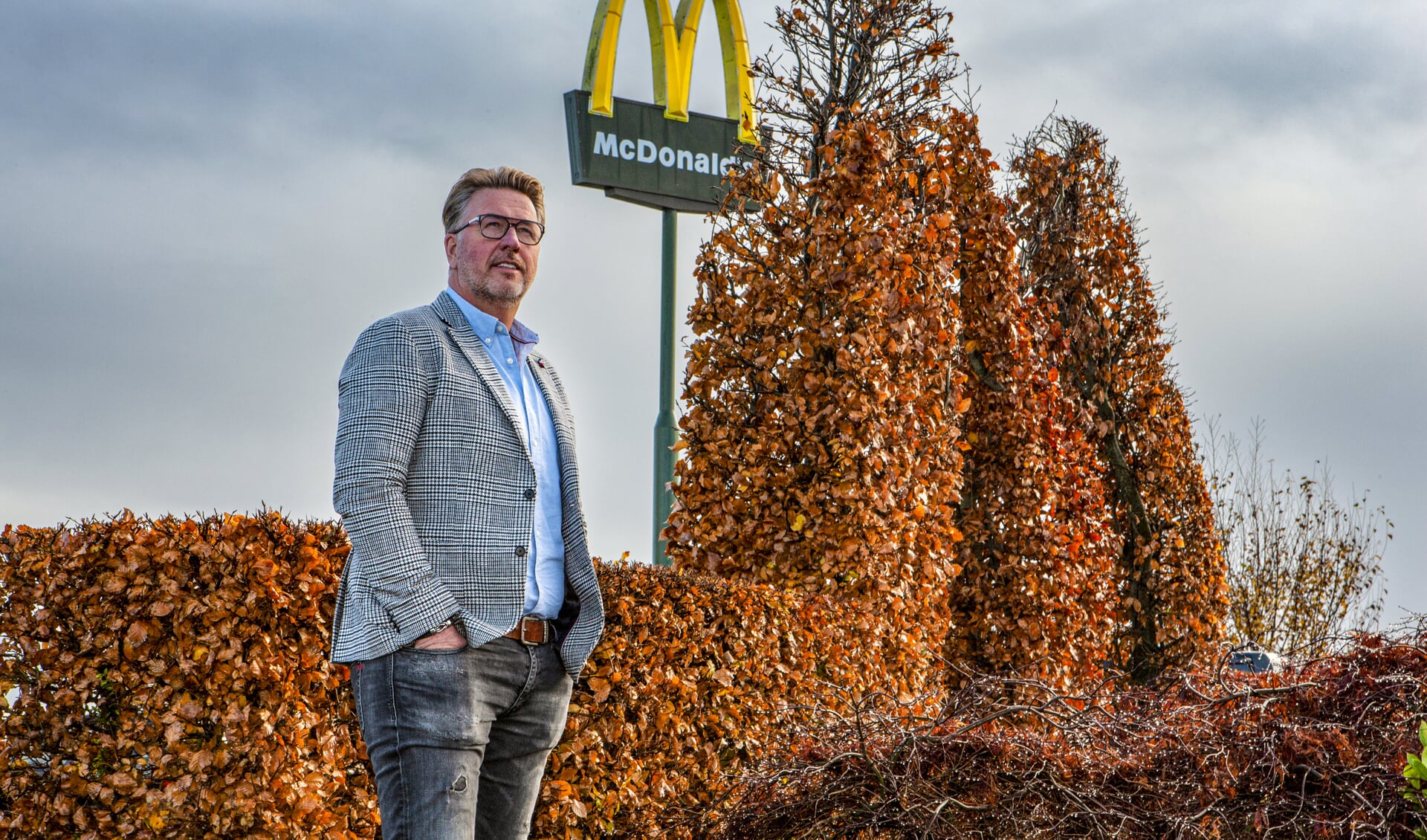 Eigenaar McDonalds Joure, Lemmer en Sneek Ronald Zuiderveld Foto Riichard de Jong