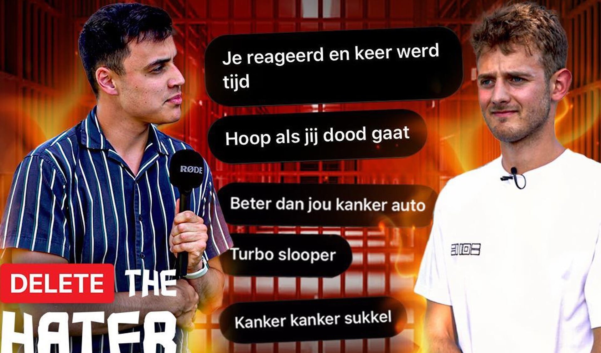 Delete The Hater Met Boaz: ‘Een Jaar Lang Ziektewensen En ...