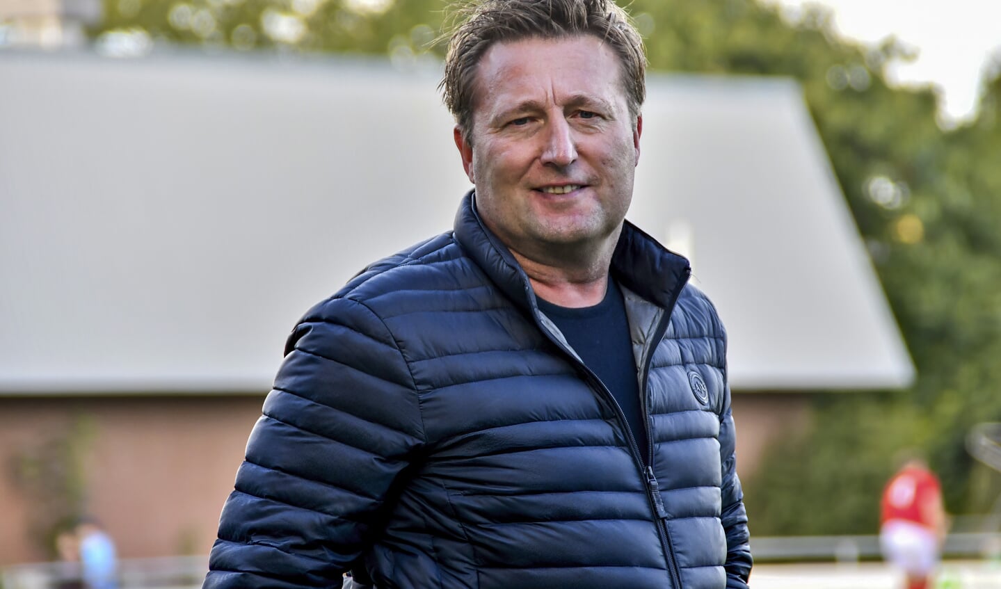 Nieuwe trainer coach van Langweer Germ Huitema Foto Thewes Hoekstra