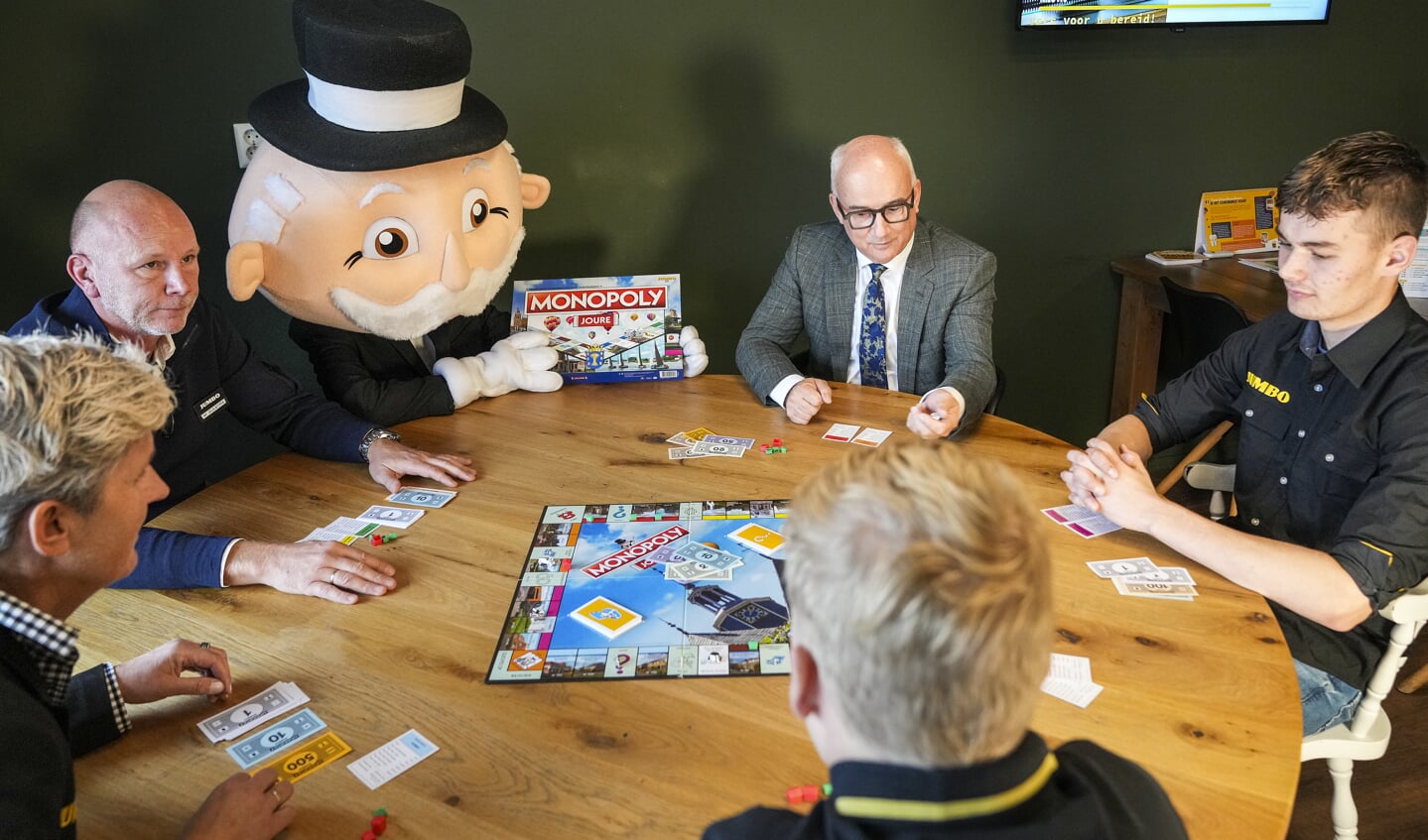 Het Joure Monopoly spelen Foto Gewoan Dwaan / Douwe Bijlsma