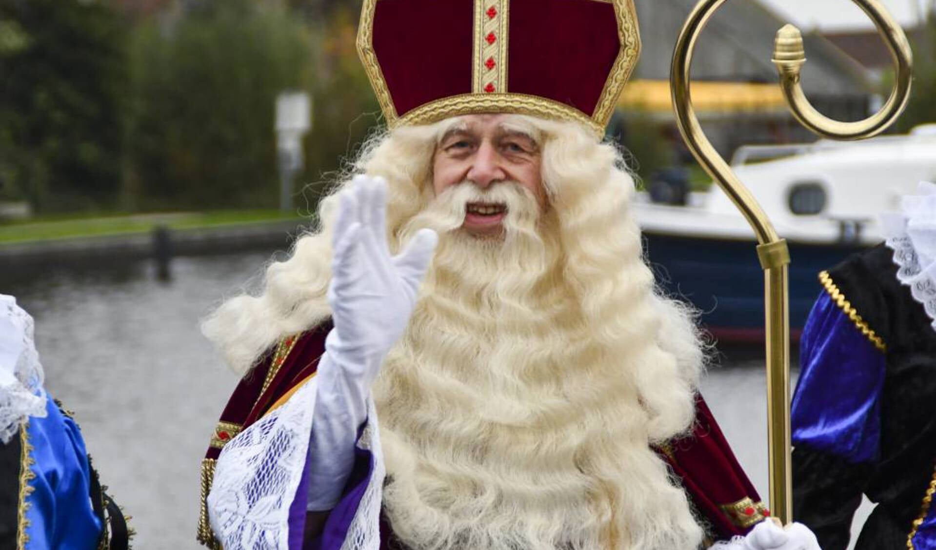 Sinterklaas komt ook in De Fryske Marren op bezoek Foto Thewes Hoekstra