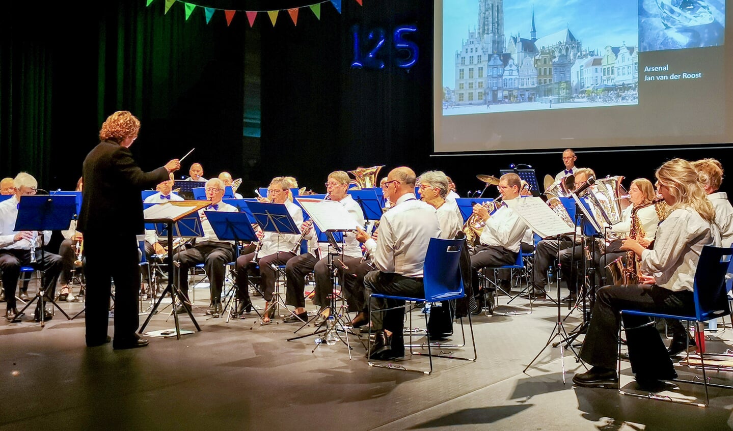 Jubileumviering Muziekvereniging Excelsior Lemmer Foto Jan Van der Werf
