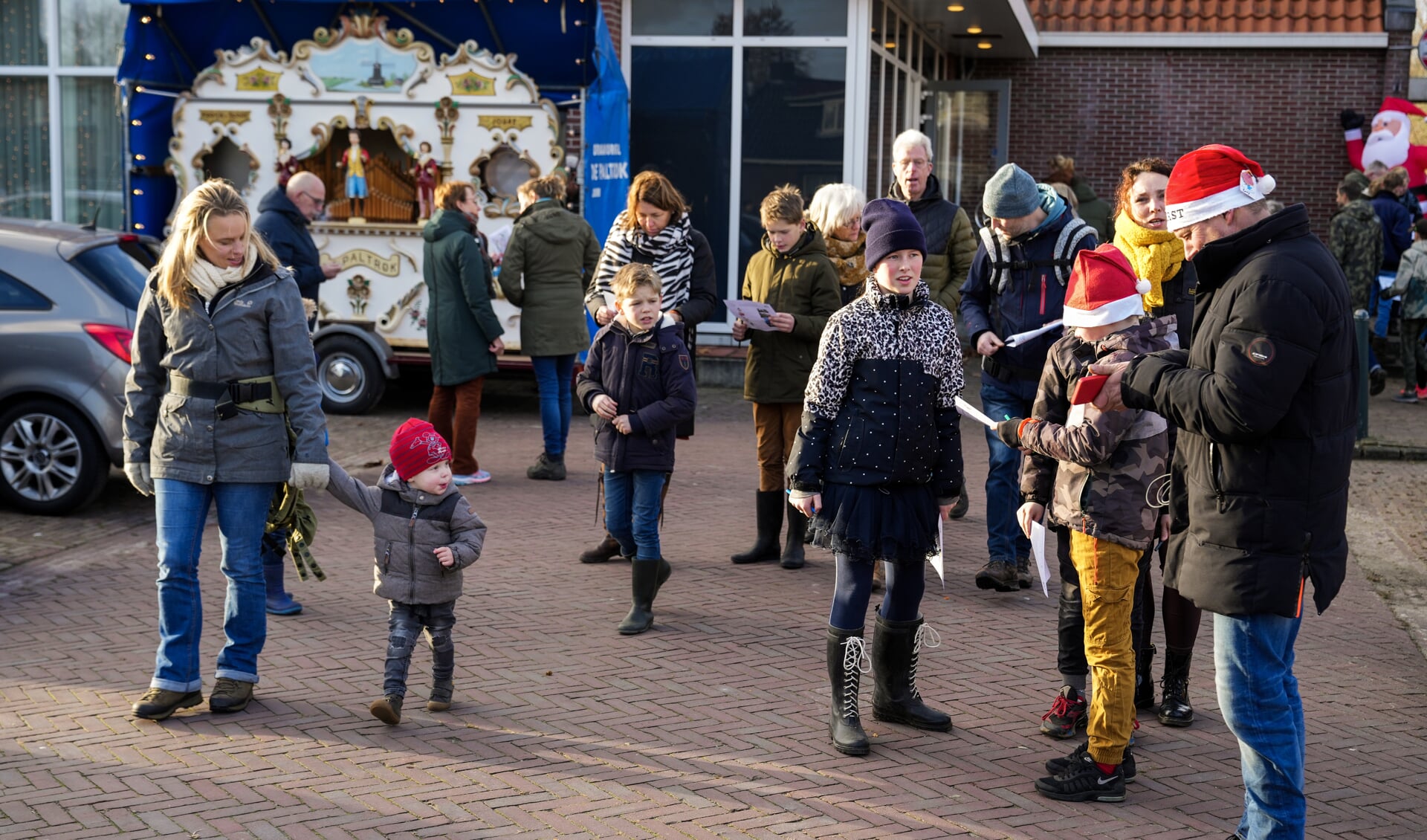 Achttiende kerstwandeling Krystkuier Sint Nyk Foto Gewoan Dwaan / Douwe Bijlsma