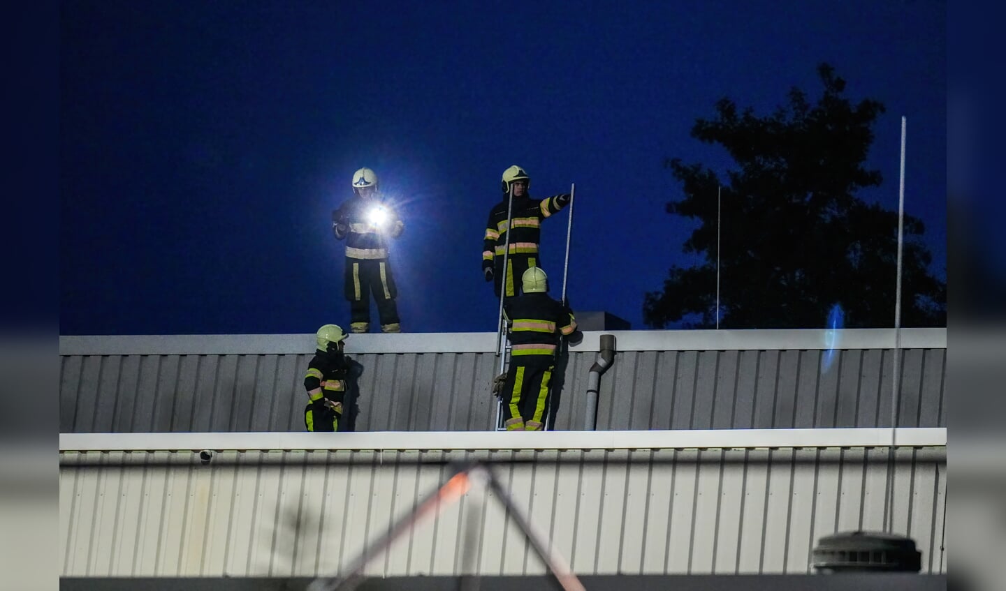 Brandmelding sporthal Langweer Foto Gewoan Dwaan - Douwe Bijlsma