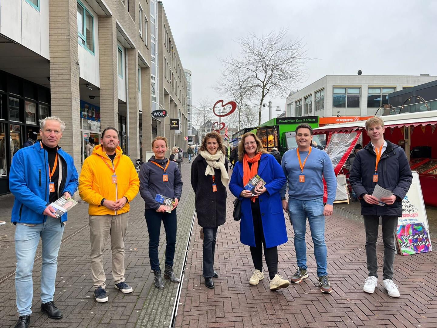 Heerenveense leden VVD op pad