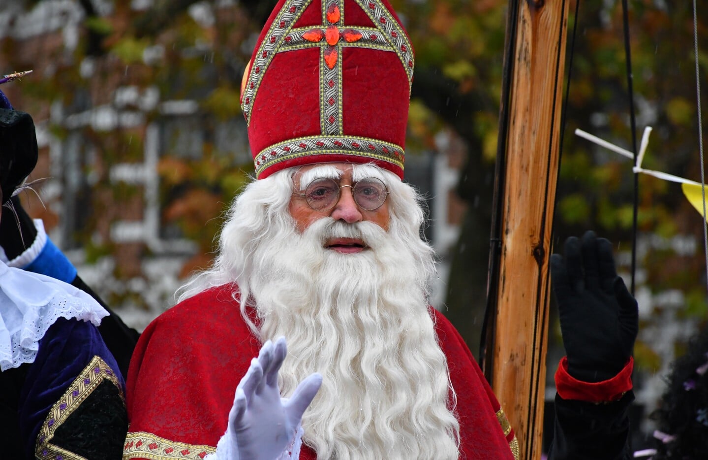 Sinterklaas aangekomen in Heerenveen