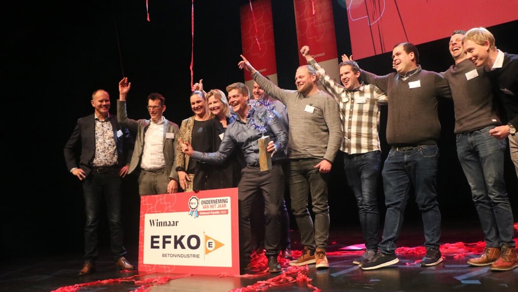 Efko Betonindustrie uitgeroepen tot Onderneming van Súdwest-Fryslân
