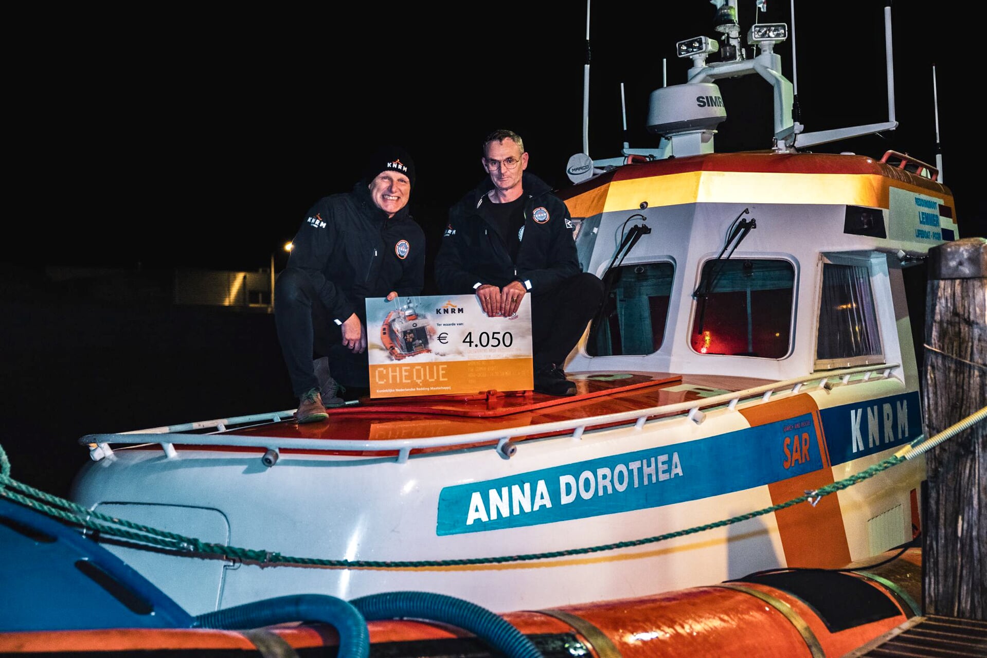 4.050 euro voor KNRM Lemmer Foto KNRM Lemmer
