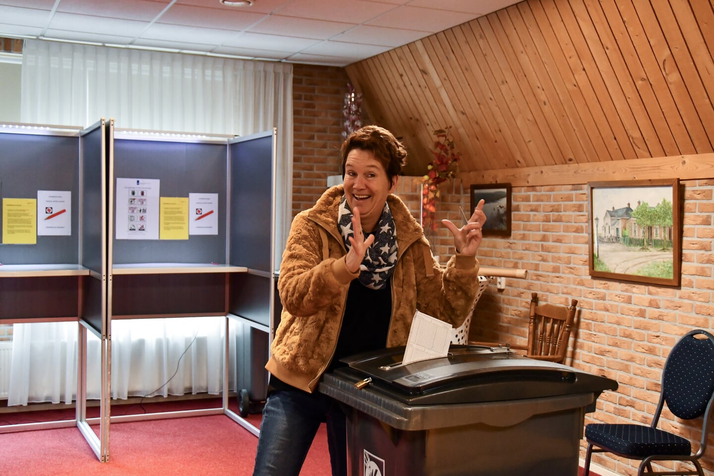 De Tweede Kamerverkiezingen bij vijf stemlokalen in De Fryske Marren.