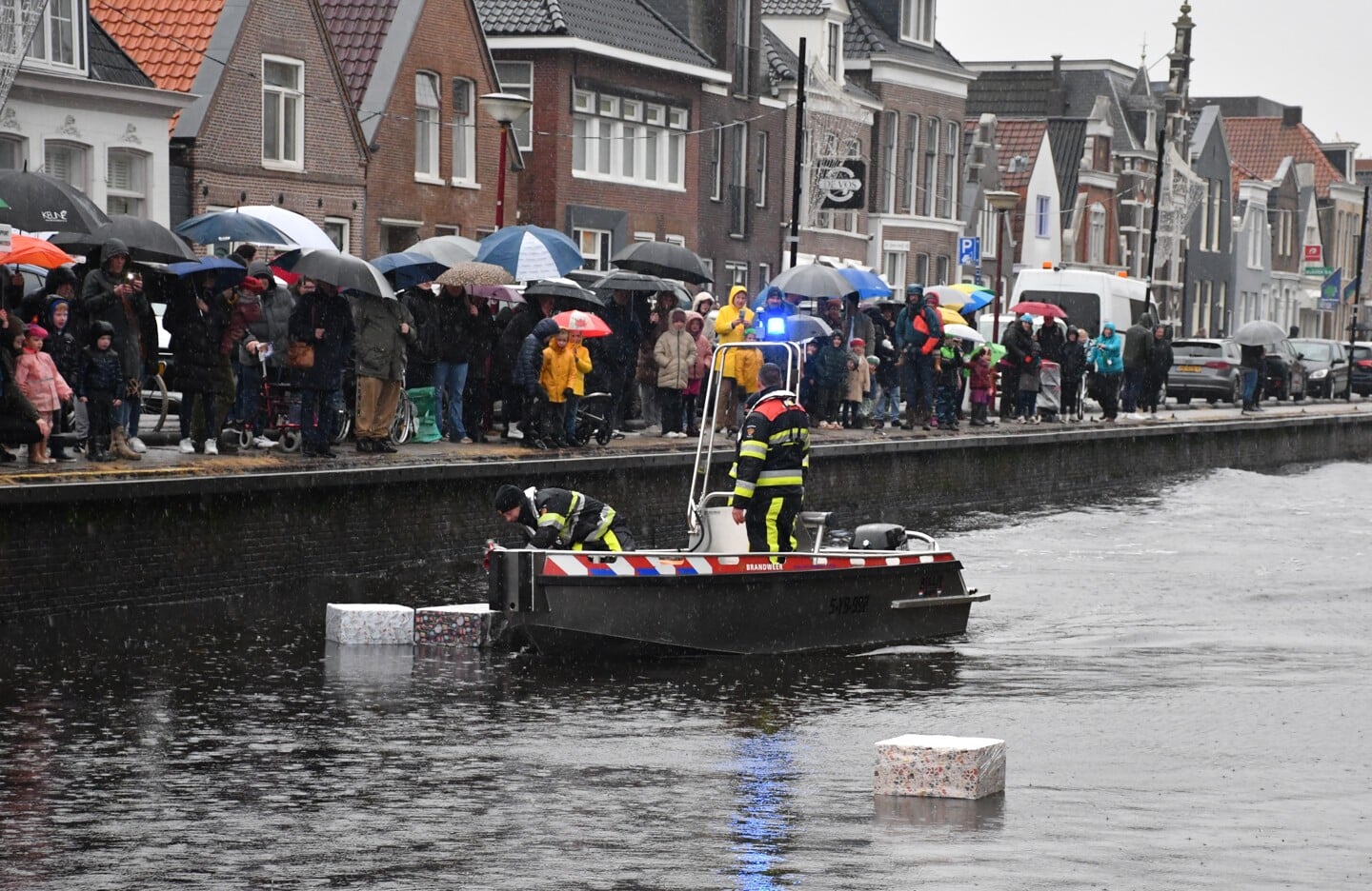 Sinterklaas aangekomen in Heerenveen
