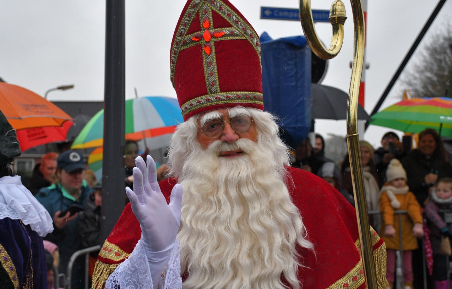 Sinterklaas aangekomen in Heerenveen