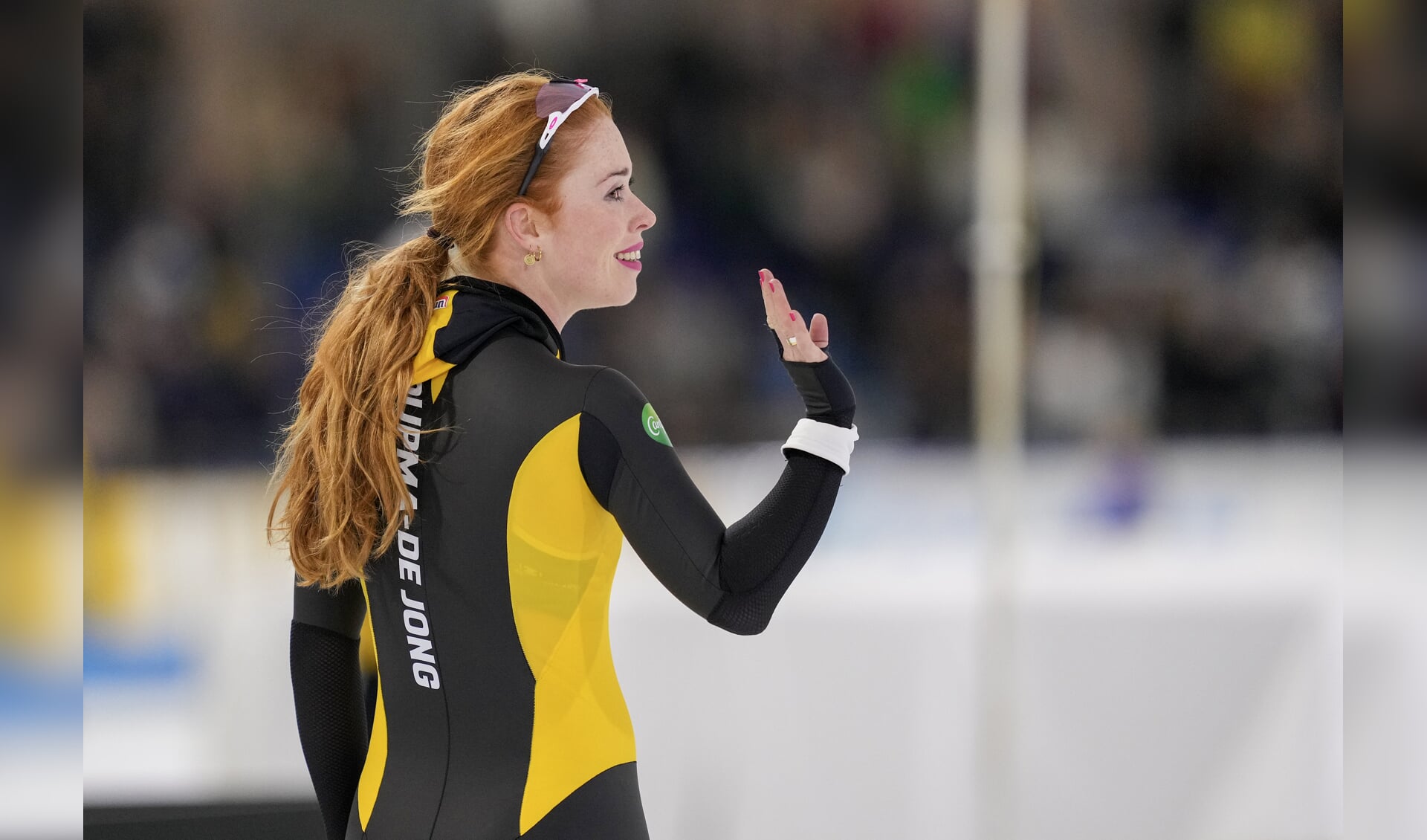 Antoinette Rijpma - De Jong is één van de gekwalificeerde schaatsers voor de eerste twee wereldbekers. Foto Gewoan Dwaan - Douwe Bijlsma