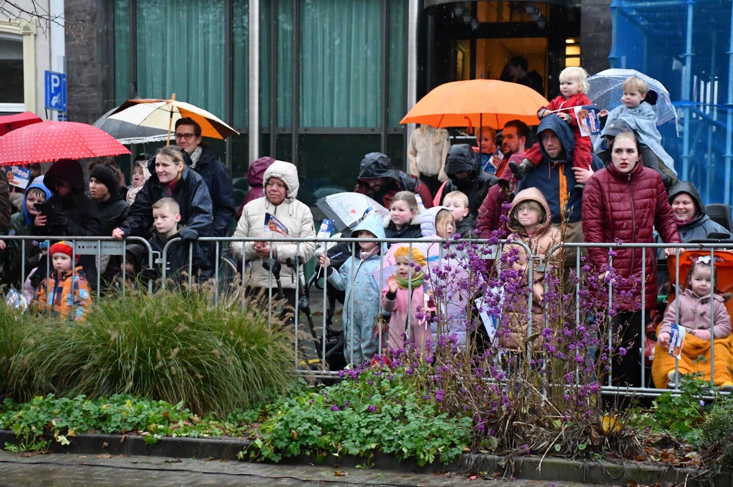 Sinterklaas aangekomen in Heerenveen