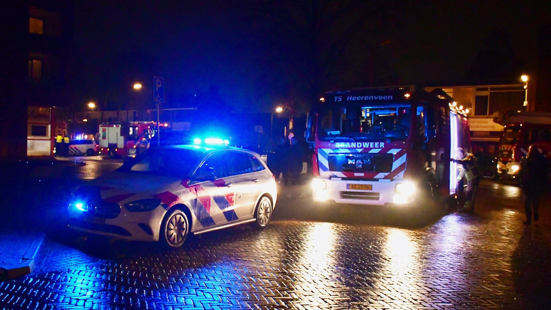 Brandje op balkon.