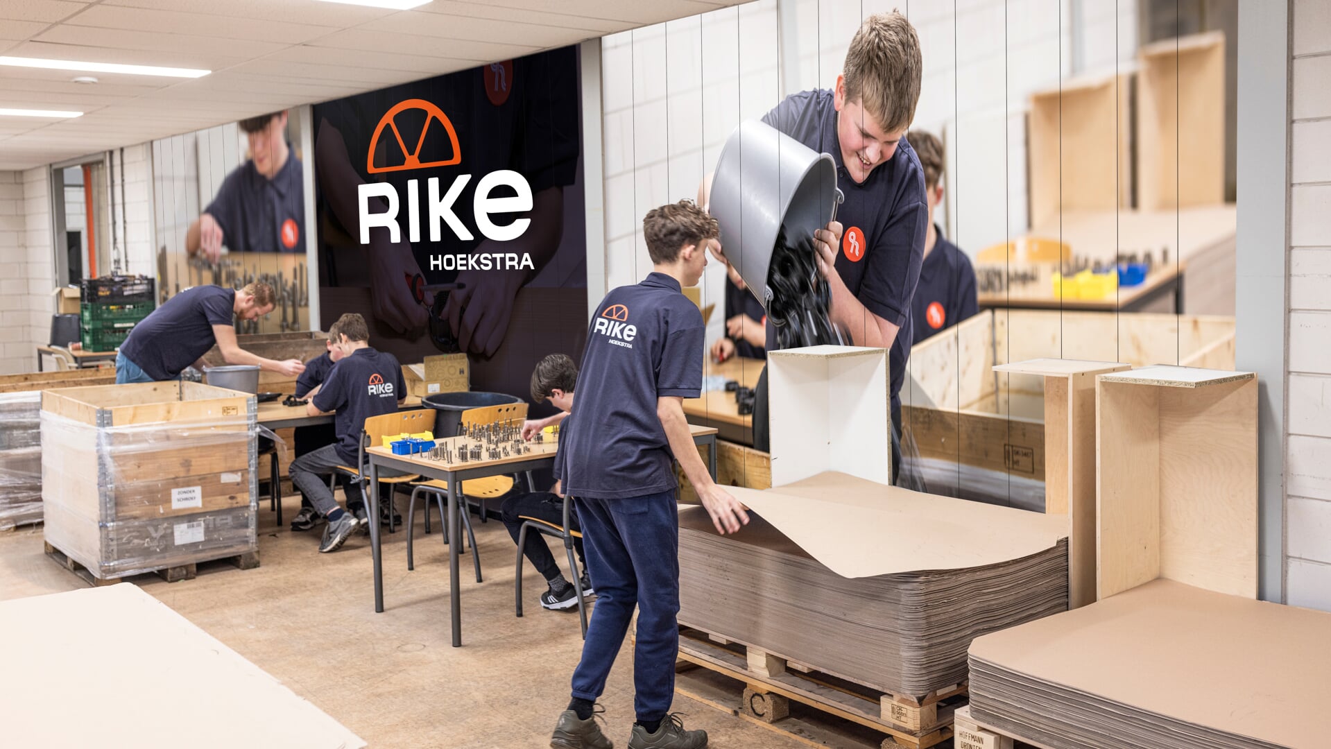 Werkplaats Rike nieuw Arbeidstrainingscentrum voor jongeren in Sneek