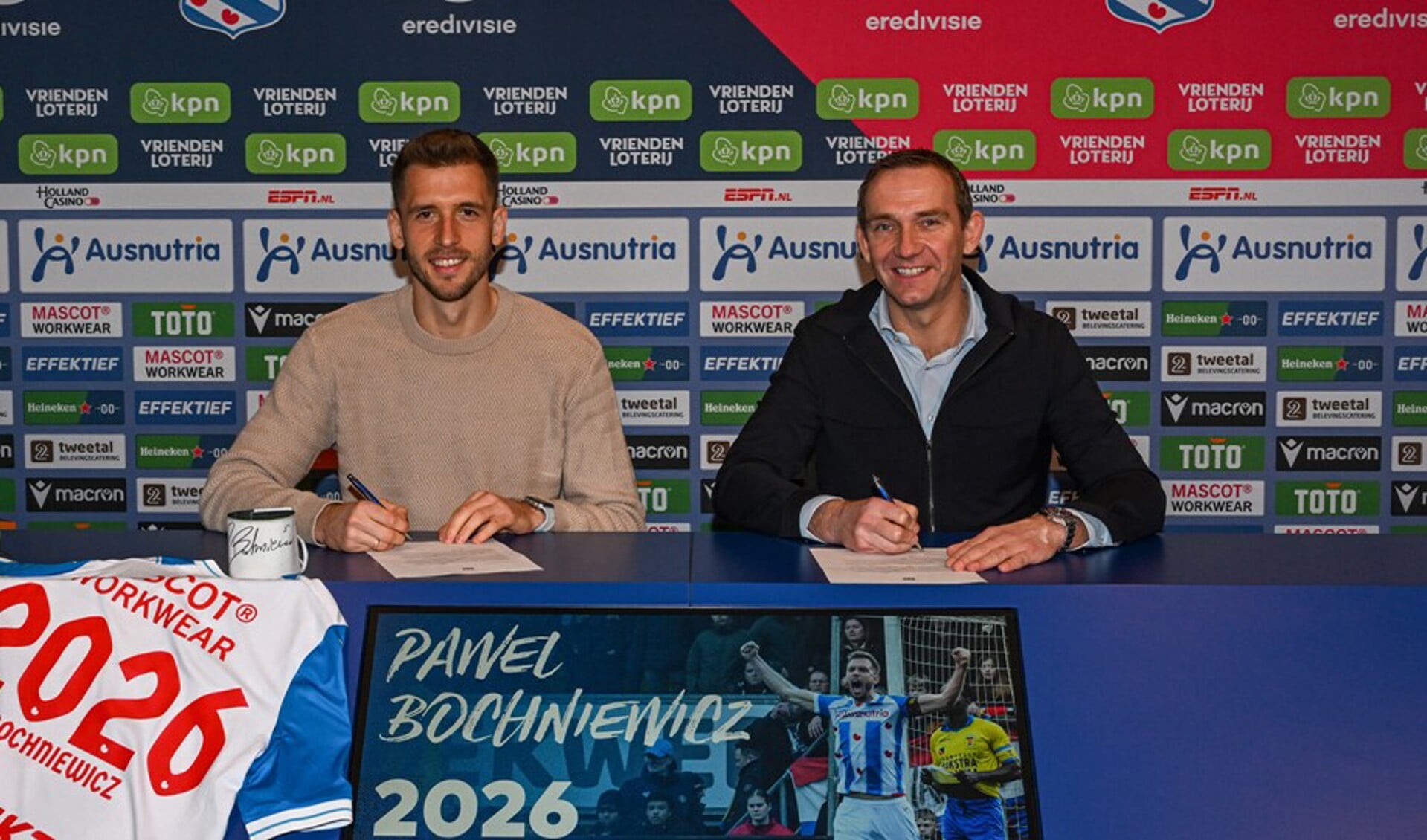 Pawel Bochniewicz verlengt contract bij sc Heerenveen Foto sc Heerenveen