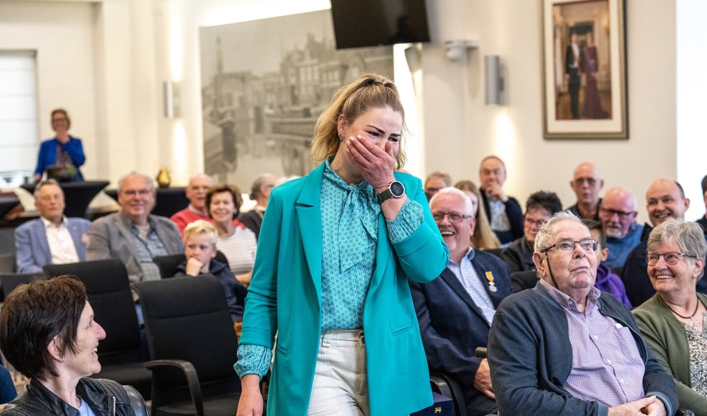 Lumine Veenstra is de jongste vrouw van Nederland die een koninklijke onderscheiding kreeg Foto Gewoan Dwaan - Douwe Bijlsma