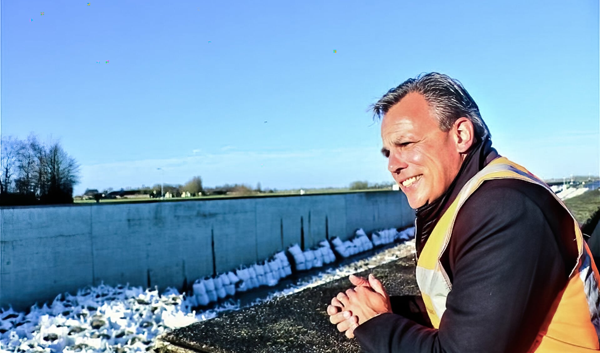 Ministers Mark Harbers eerder bij de Prinses Margriettunnel Foto Henk van der Veer
