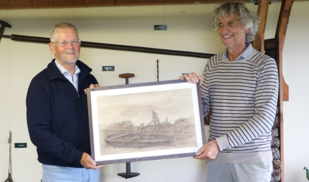 Detmer Wynia (Damshûs) en Pieter Miedema (Jopie Huisman Museum)