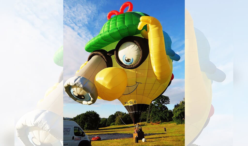 Mister Globie komt naar de Friese Ballonfeesten in Joure
