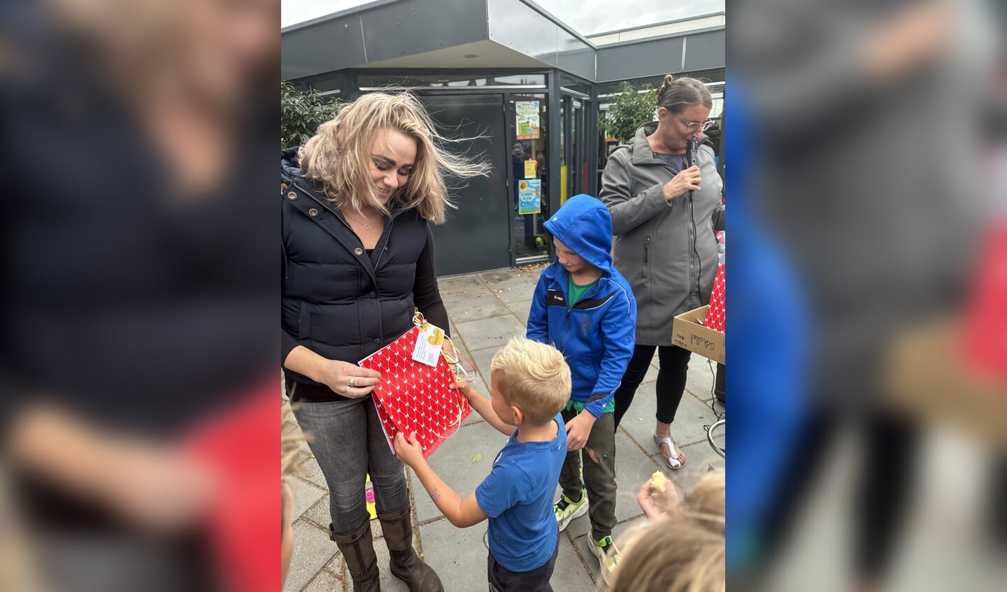 Opening nieuwe schoolplein OBS de Schakel Foto Diana Smidt