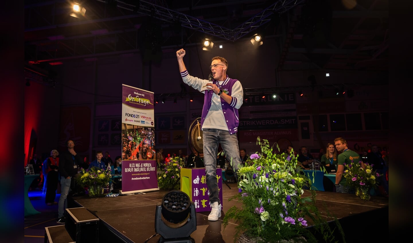 Master of Ceremony Bart de Boer in topvorm