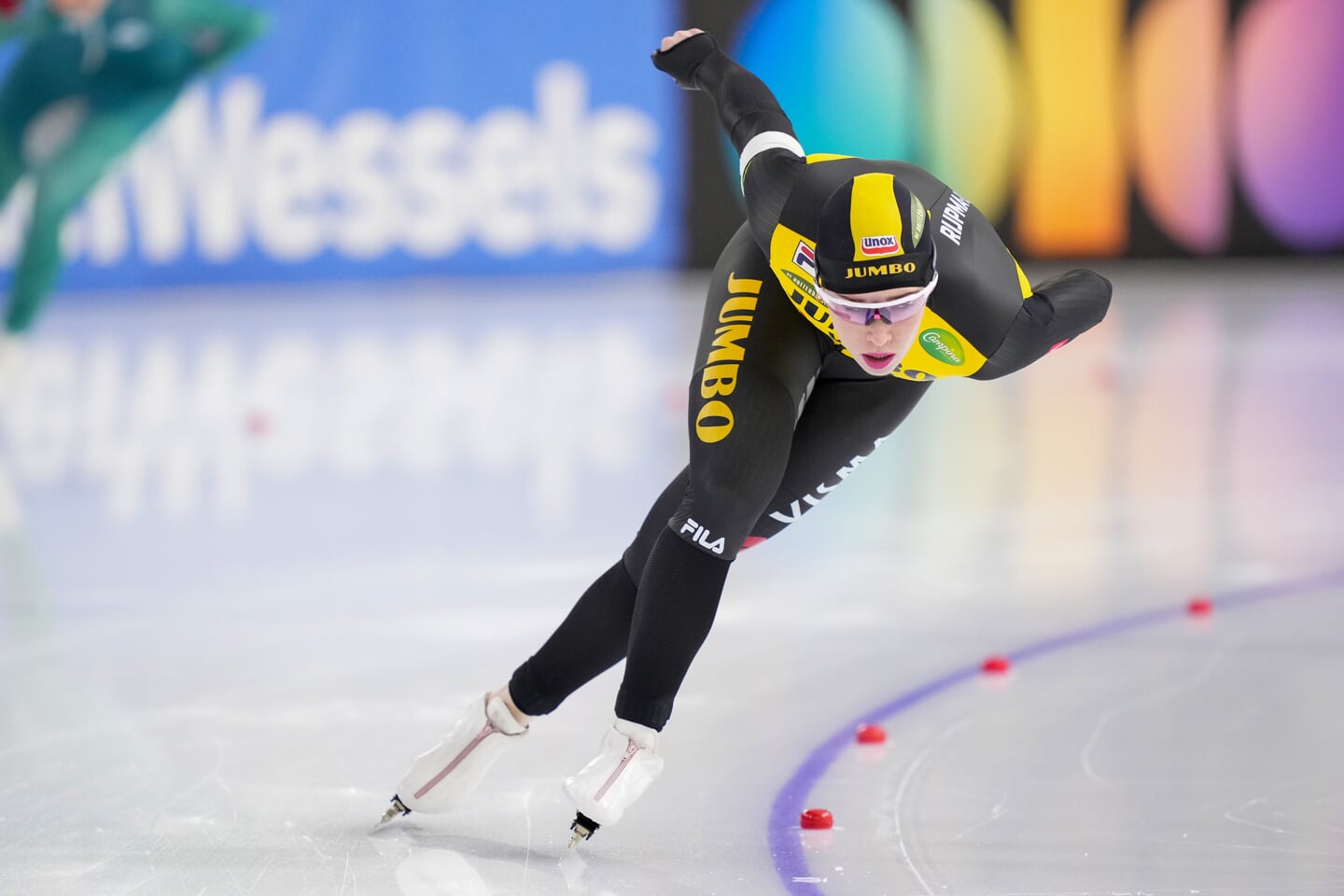 Antoinette Rijpma-de Jong in actie op de 1.500 meter