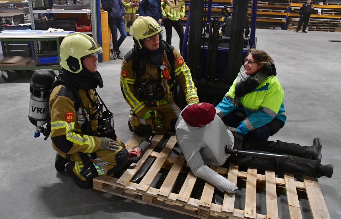 Overleg met de ambulanceverpleegkundige 