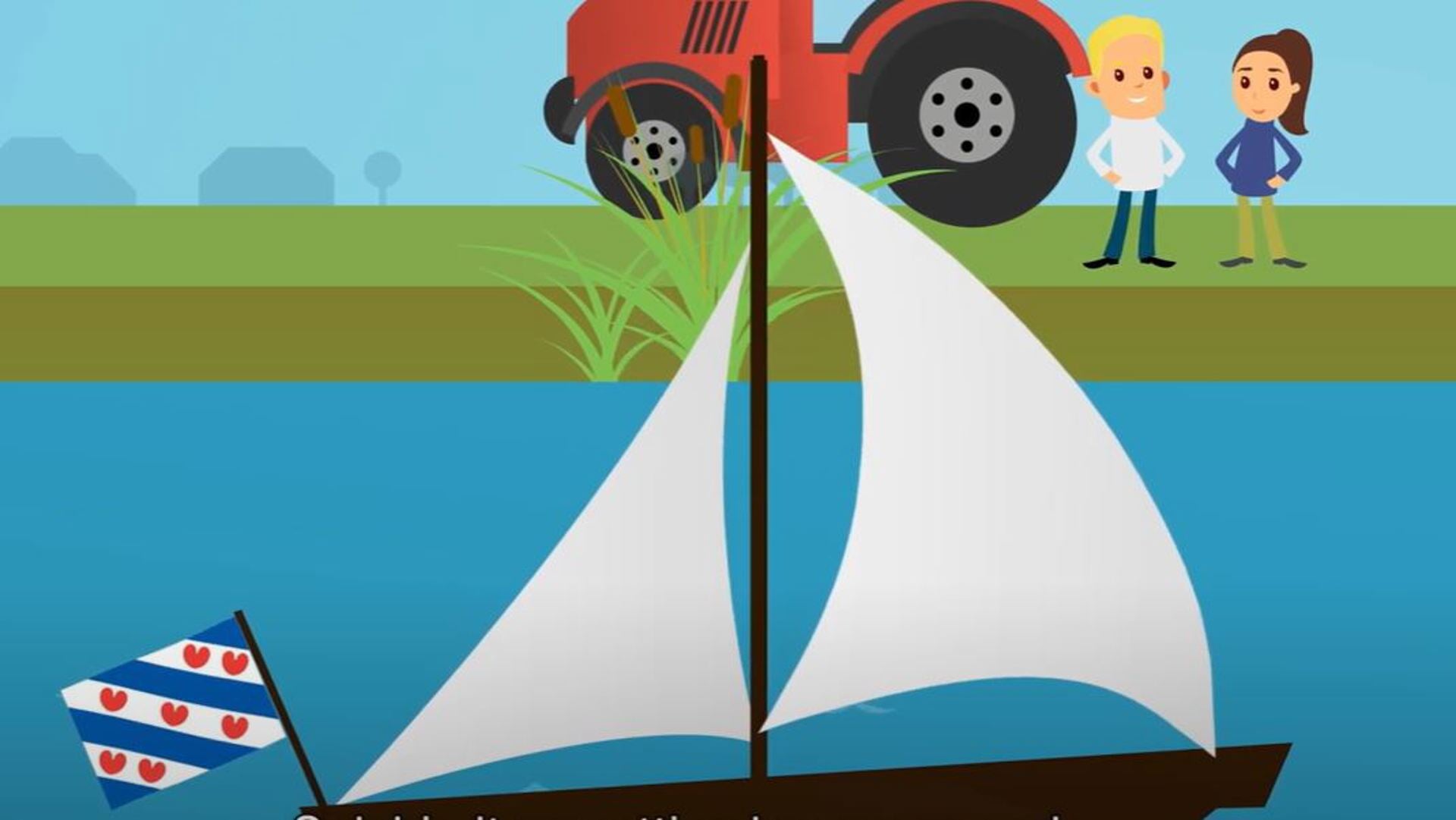 De toekomst van klimaatbestendig Fryslân in twee animaties