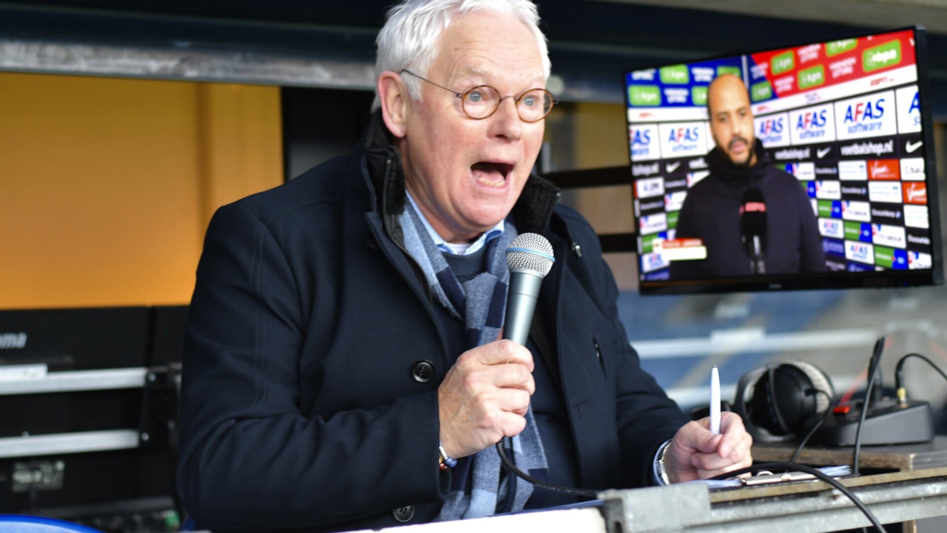 Jouke De Vries Stopt Na 36 Jaar Als Speaker Bij Sc Heerenveen Groot