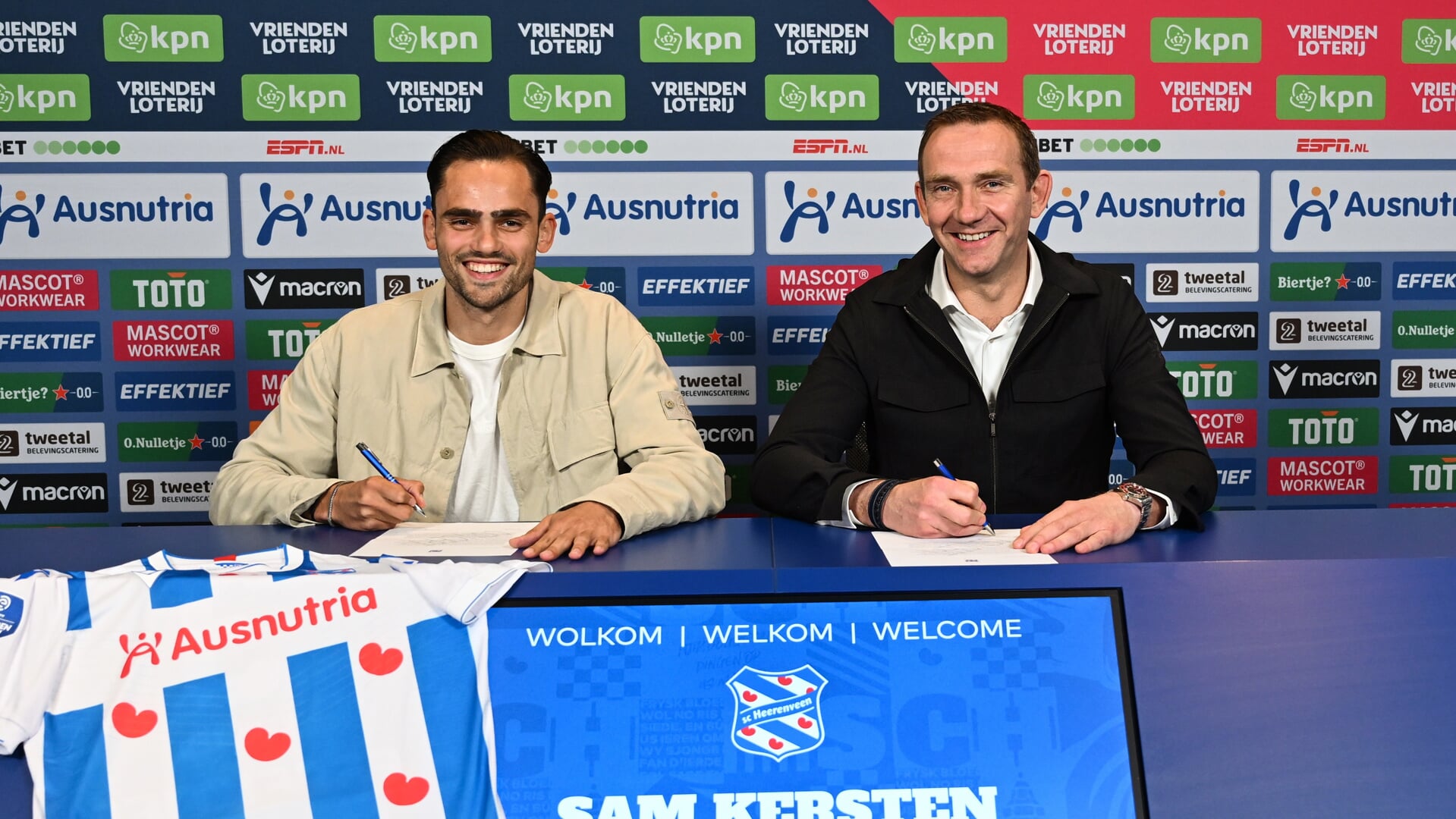 Sam Kersten tekent driejarig contract bij sc Heerenveen