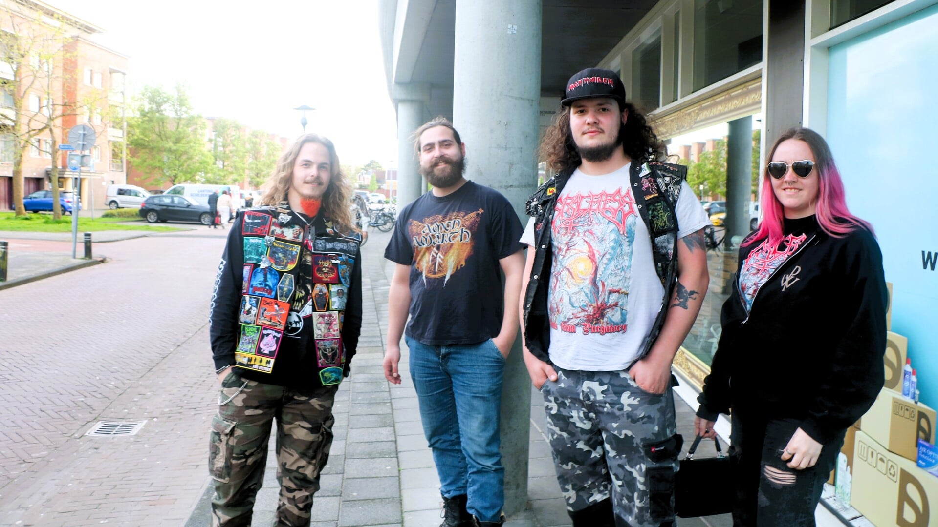 Deathmetal concert in Het Bolwerk