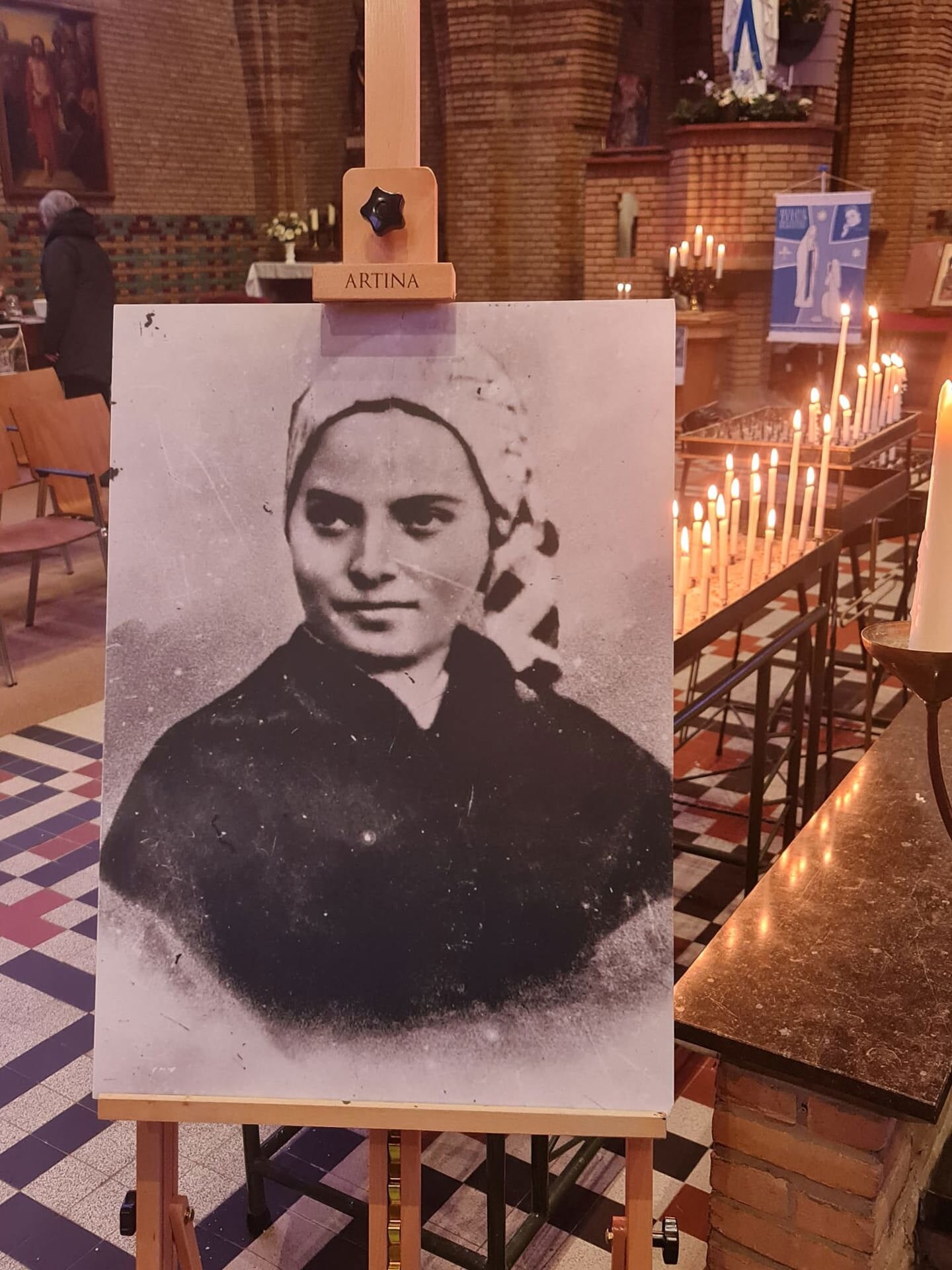 De Heilige Bernadette Soubirous is in Bolsward